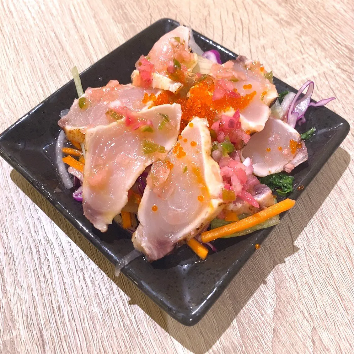 炙りメカジキのセビーチェサラダ🥗