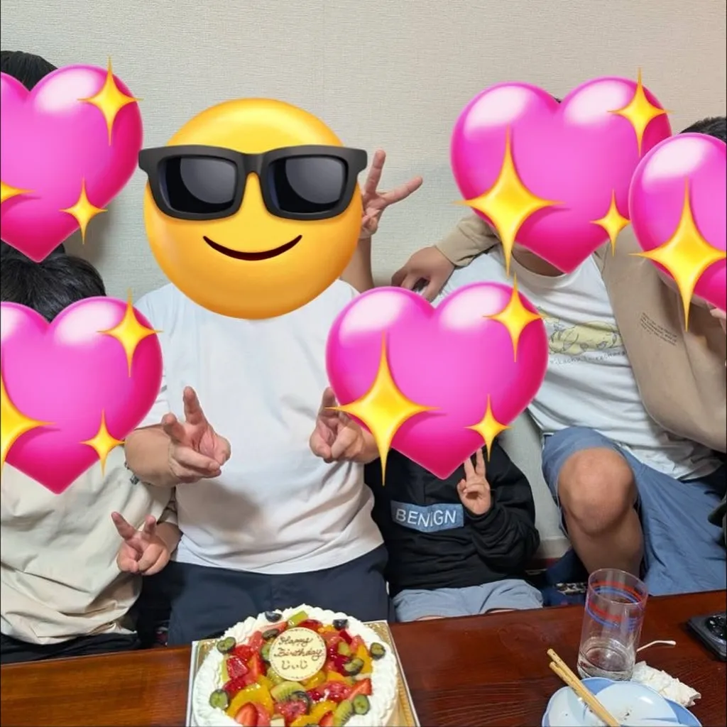 昨日は、実家で弟家族とうちの子ども達で私の父の