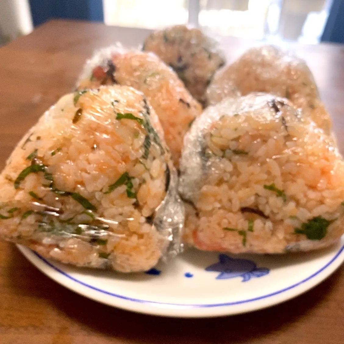 炊きたてご飯でおにぎり🍙作りました🤗❤️