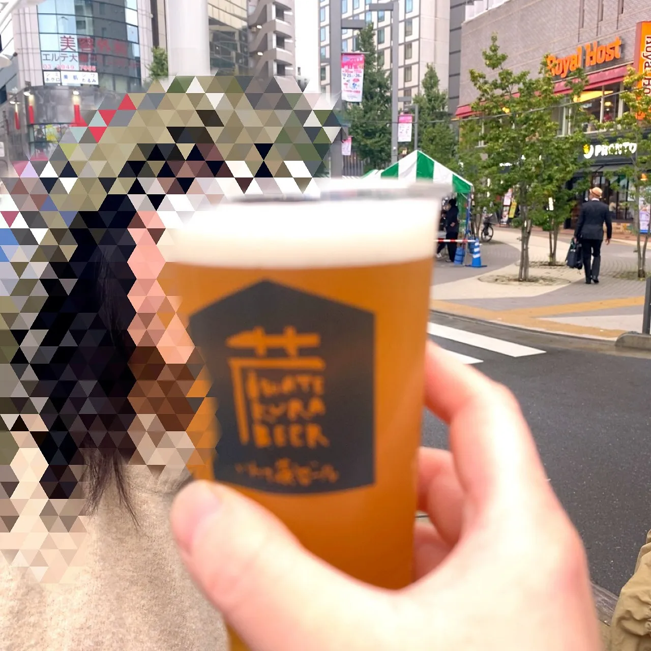 大塚商人祭りに、私の父親と娘を誘って行ってきました😊(息子は...