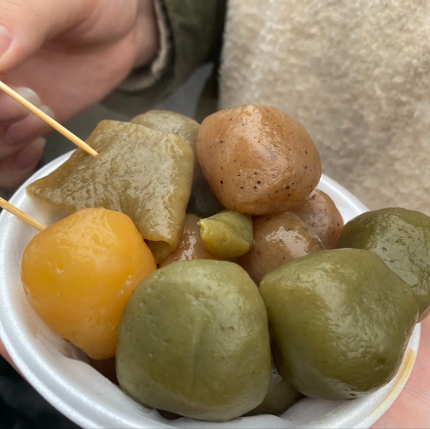 大塚商人祭りに、私の父親と娘を誘って行ってきました😊(息子は...