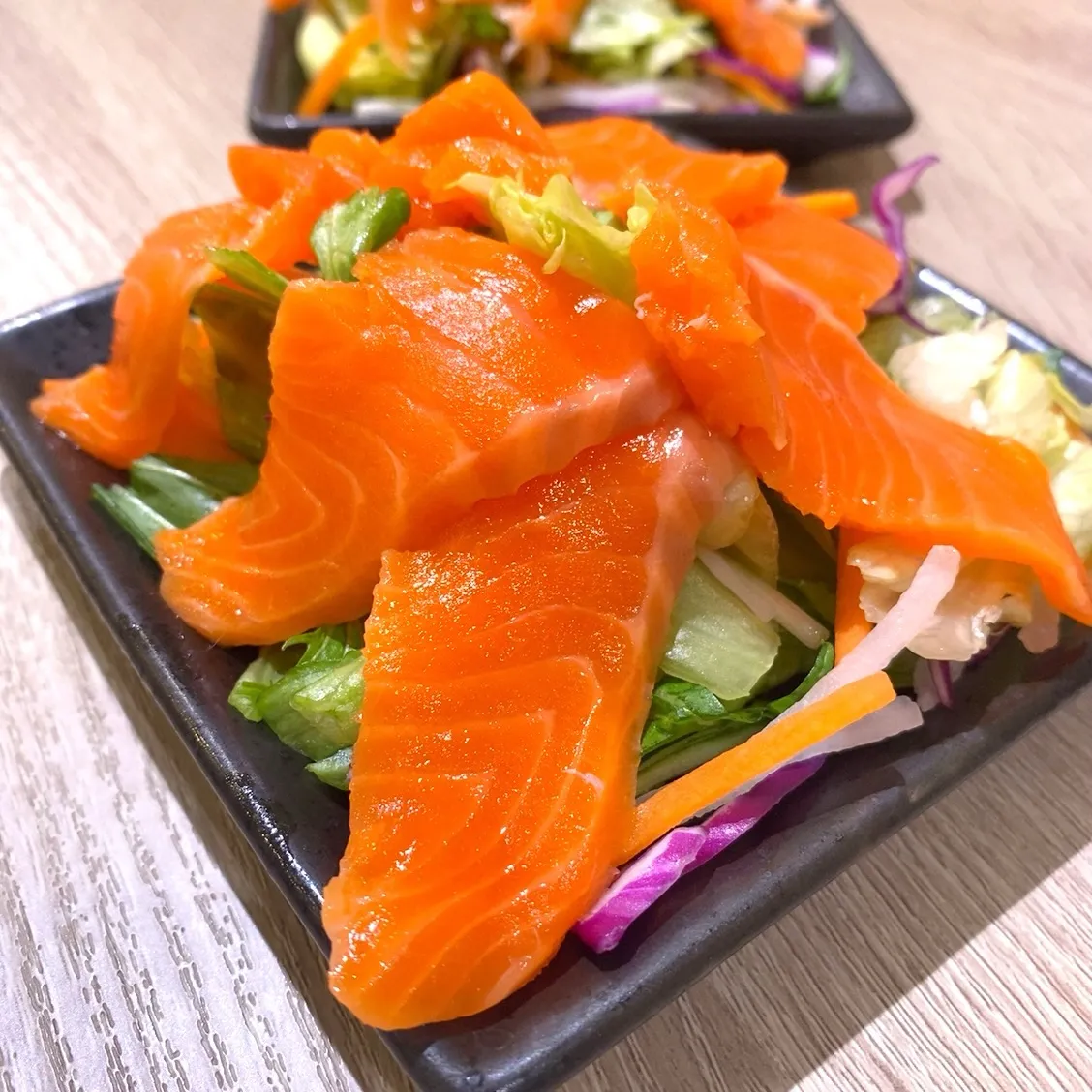 今宵もサーモンのセビーチェ🐟です❣️