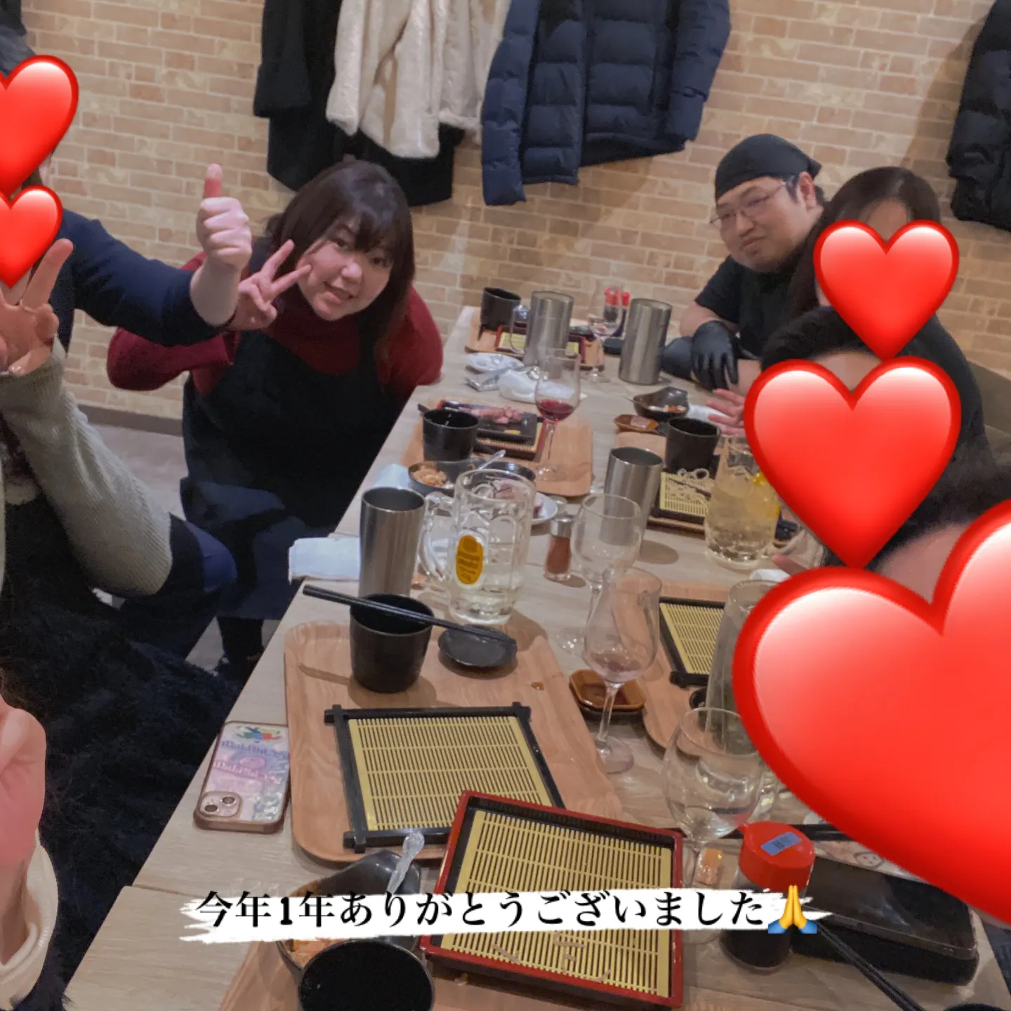 昨晩は、𝑰𝒏𝒔𝒕𝒂𝒈𝒓𝒂𝒎のフォロワーさんとプチ忘年会✌😚🍺