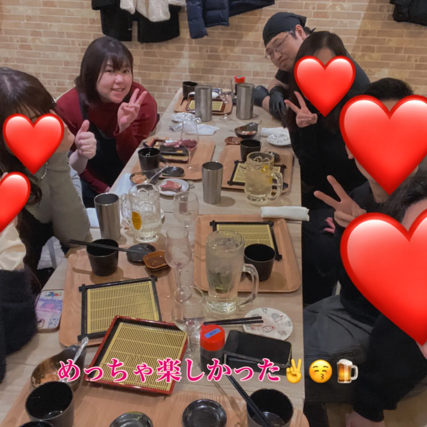 昨晩は、𝑰𝒏𝒔𝒕𝒂𝒈𝒓𝒂𝒎のフォロワーさんとプチ忘年会✌😚🍺