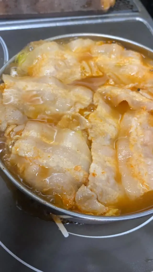 新しいお鍋始まりました🍲