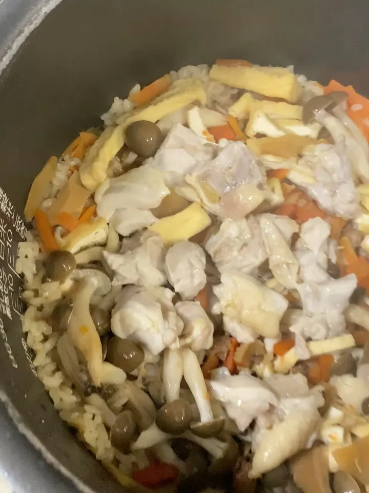 炊きあがりました(*^^*)